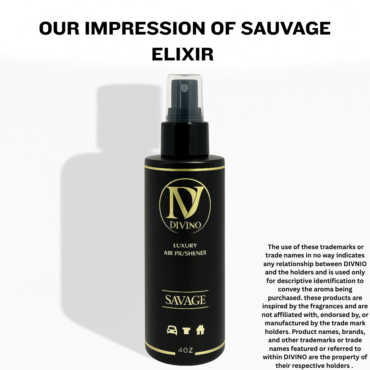 Inspired by SAUVAGE ELIXIR